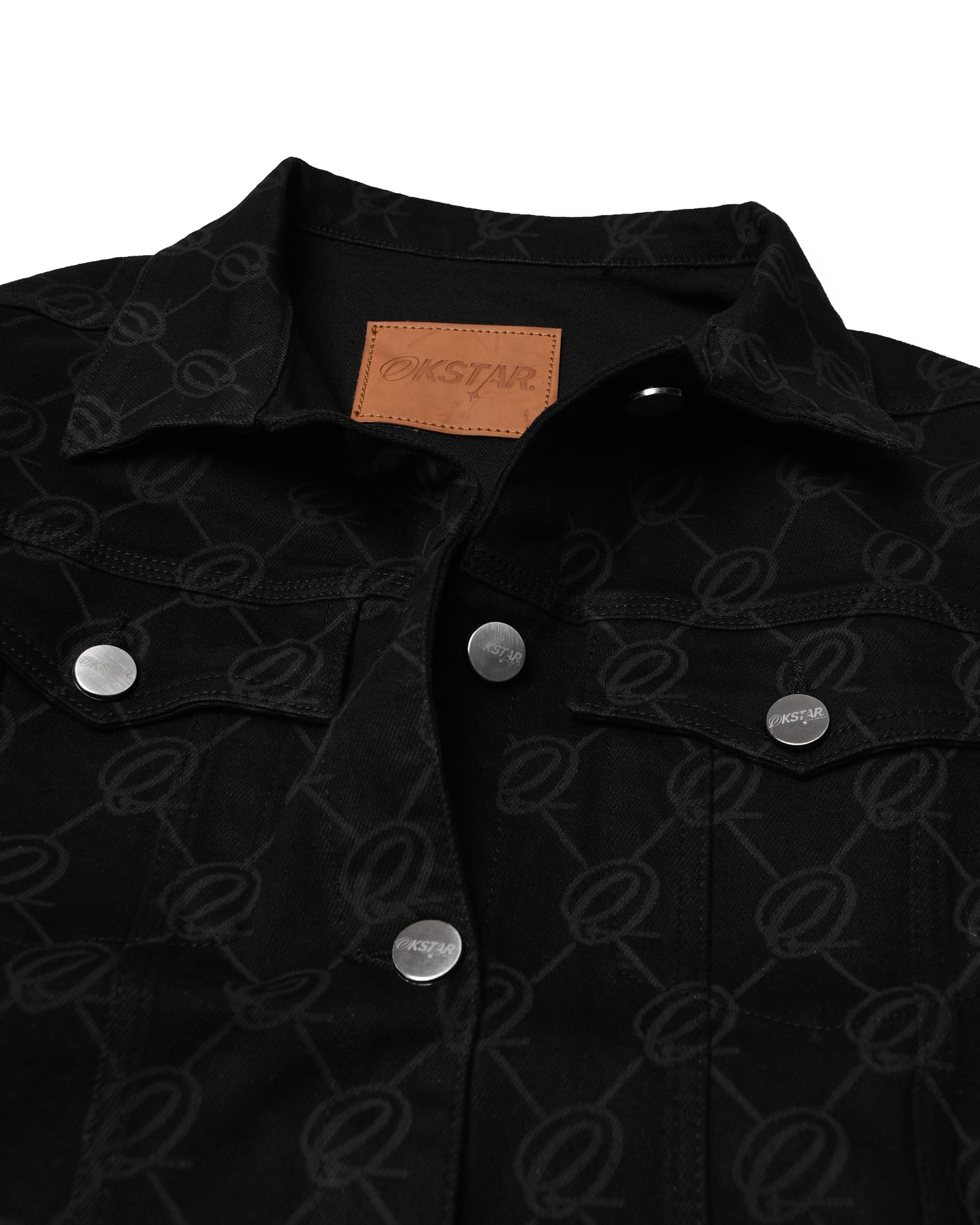 MONOGRAM JACKET TOTAL BLACK♣️