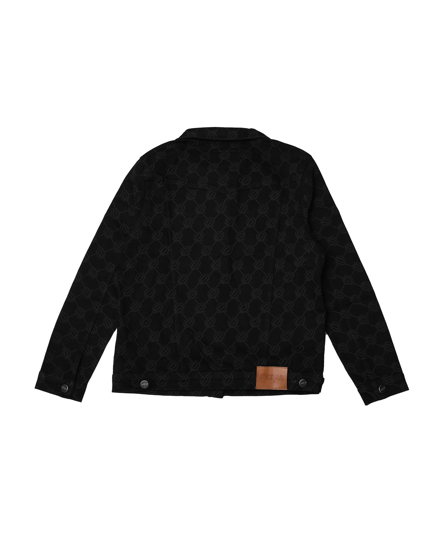 MONOGRAM JACKET TOTAL BLACK♣️