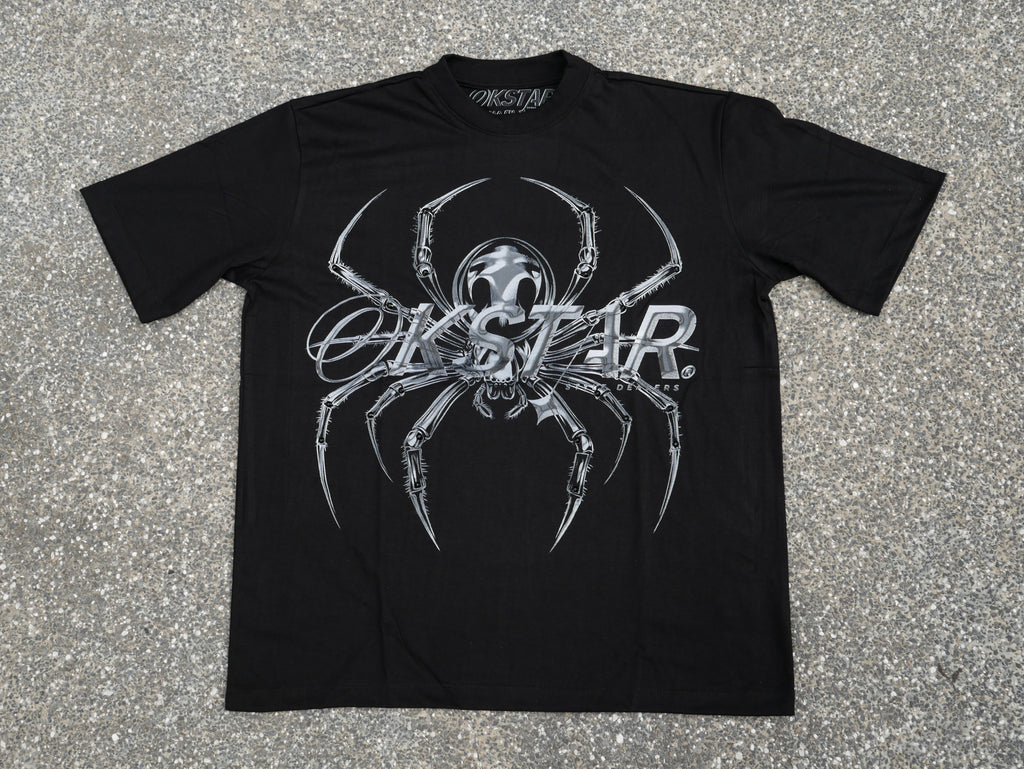 SPIDER BLACK T- SHIRT 🕷️ 🕸️