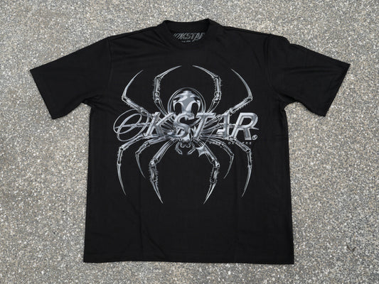 SPIDER BLACK T- SHIRT 🕷️ 🕸️